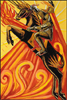 Thoth Tarot Knight of Wands
